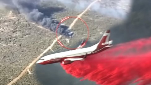ДРАМА НА НЕБУ: Срушио се Боинг - проблем на авиону је настао док су гасили пожар у Аустралији (ВИДЕО)