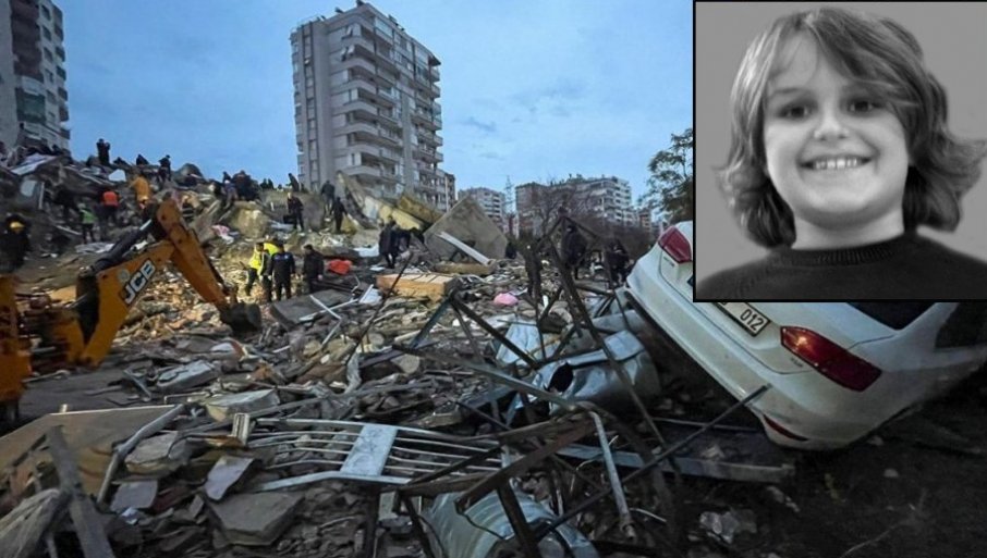 DEČAK (8) SRPSKOG POREKLA STRADAO U ZEMLJOTRESU: Pod ruševinama zgrade u Turskoj zaustavljeno detinjstvo Robina Pejkovića (FOTO)