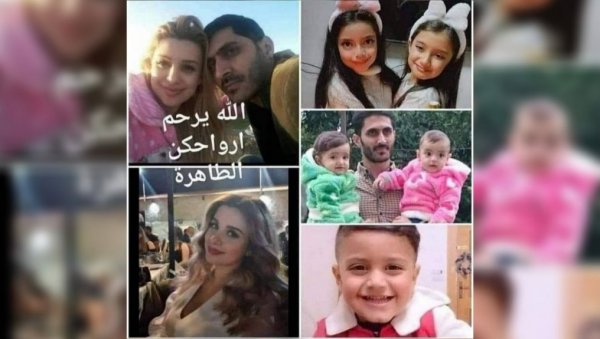 ЦЕЛА ПОРОДИЦА СТРАДАЛА У ЗЕМЉОТРЕСУ: Троје малишана и њихови родитељи трагично погинули у Сирији (ФОТО)