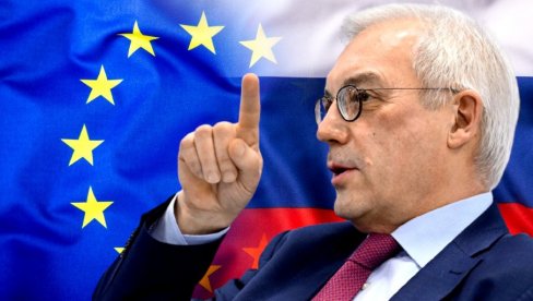 BRISEL DA RAZMISLI O SVOJOJ SUDBINI: Ruski diplomata o trenutnom kursu EU - Posebno skrenuo pažnju na jedno pitanje