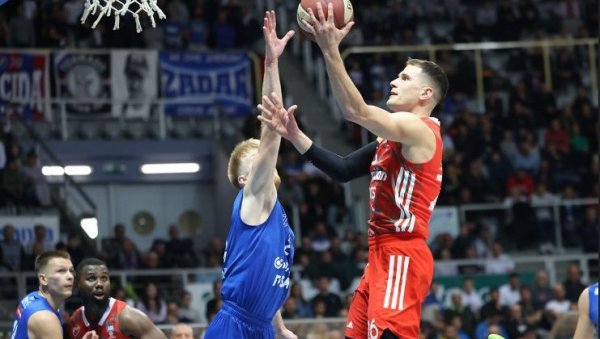 ЗВЕЗДА СЕРВИРАЛА ХЛАДНУ ОСВЕТУ ХРВАТИМА: Чудесни Немања Недовић поставио рекорд сезоне! Задар осетио снагу Ивановићеве чете