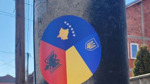 НОВОСТИ САЗНАЈУ: Провокације у Прешеву - налепнице са заставама Албаније, Украјине и тзв. Косова