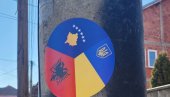 НОВОСТИ САЗНАЈУ: Провокације у Прешеву - налепнице са заставама Албаније, Украјине и тзв. Косова