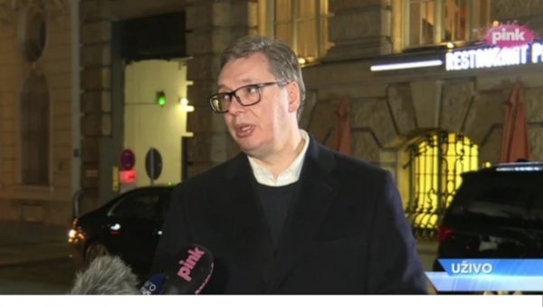 ВУЧИЋ СЕ ОБРАТИО ИЗ НЕМАЧКЕ: Имали смо добре састанке - били смо прецизни и јасни