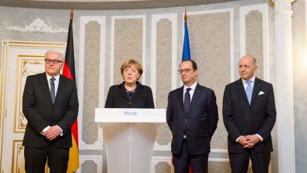 ОШТРА КРИТИКА БЕЛОРУСИЈЕ У УН: Меркелова, Оланд и Порошенко треба да одговарају за „Минск 2“