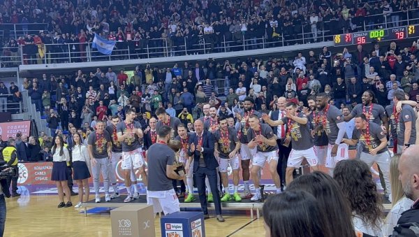 ЗВЕЗДИН ЛОЈАЛНИ ВОЈНИК ЈЕ ОВО ЗАСЛУЖИО! Огњен Добрић је МВП финала Купа Радивоја Кораћа