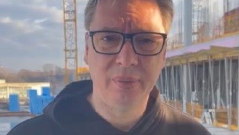 SREĆAN SAM ŠTO RADOVI NA PROKOPU NAPREDUJU Vučić se oglasio na Instagramu snimkom nakon obilaska radova (VIDEO)