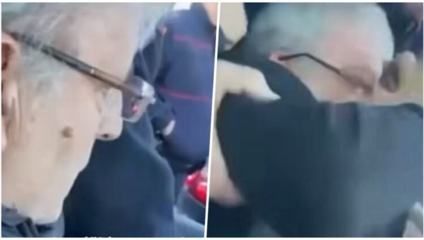 КОЛ’КО МОЖЕШ ДА ПРИЧАШ, САД БИХ ТИ ВИЛИЦУ ПОЛОМИО! Испливао снимак на ком црногорски полицајци малтретирају Албанца - истрага у току