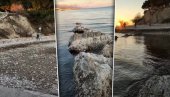 POVUKLO SE MORE U HRVATSKOJ: Posle Venecije čudan fenomen i na Jadranu - da li ima veze sa zemljotresom u Turskoj? (VIDEO)