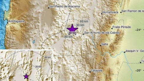 ТРЕСЕ СЕ ТЛО И У АМЕРИЦИ: Регистрован земљотрес јачине 5,6 степени по Рихтеру