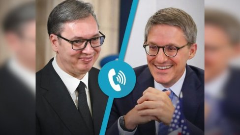 SRBIJA OSTAJE PRIVRŽENA POLITICI MIRA I SARADNJE: Vučić razgovarao telefonom sa Derekom Šoleom
