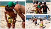 ĐOKOVIĆ ODUŠEVIO DUBAI: Novak i mali ruski šampion zaplesali fudbal na pesku (VIDEO)
