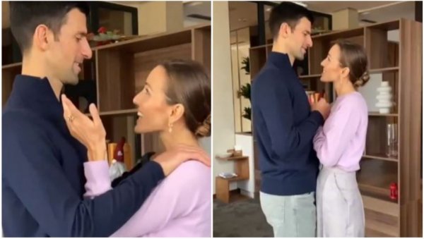 И ЖЕНА СЕ НЕ ЉУТИ Јелена објавила дирљив снимак из дома - Славимо Новакову тениску љубавну аферу о којој бруји цео свет (ВИДЕО)