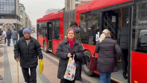OLAKŠICE ZA NAJSTARIJE SUGRAĐANE:  Oko 40 odsto penzionera u Nišu ima pravo na besplatan prevoz