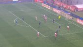 SREĆNIJE NE MOŽE: Ovako je Crvena zvezda na početku meča dala gol i povela protiv Partizana u 169. večitom derbiju (VIDEO)