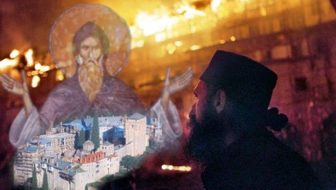 NOĆ KADA JE GOREO HILANDAR: Kako je došlo do požara - čudo spasilo manastir od još veće tragedije