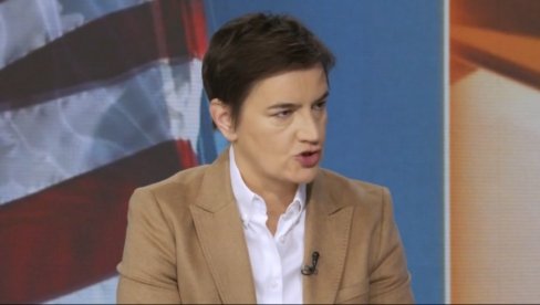 PREMIJERKA BRNABIĆ O NAPADIMA NA PREDSEDNIKA: Opozicija se bori samo za sebe, lažima o Vučiću destabilizuju Srbiju
