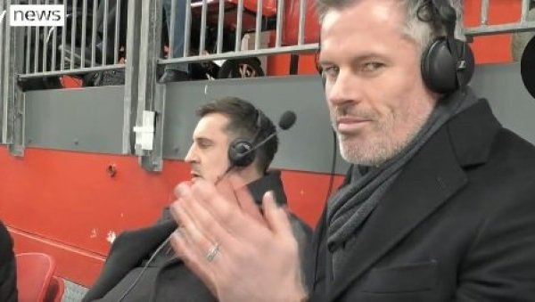 ОСТРВО БРУЈИ О РЕАКЦИЈАМА ЛЕГЕНДИ: Овако су Невил и Карагер испратили разбијање Јунатеда (ВИДЕО)