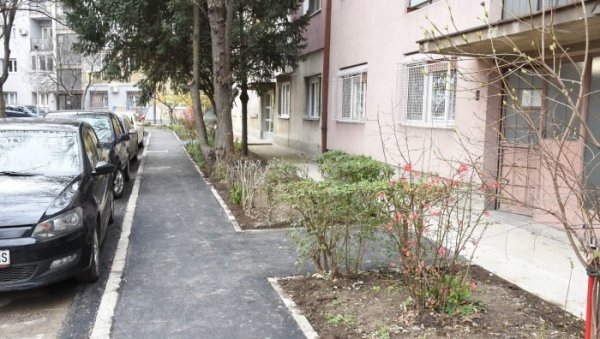 НОВИ АСФАЛТ У МИЛАНА УЗЕЛЦА Овај део Земуна добио нови изглед