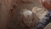 NAŠLI NASMEJANU SFINGU: Otkriće arheologa blizu hrama Hator (VIDEO)