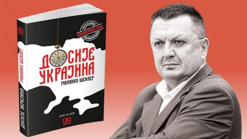 MILANKO ŠEKLER U PETAK I SUBOTU NA ŠTANDU “NOVOSTI“: Autor hit izdanja „Dosije Ukrajina“ potpisuje primerke knjige