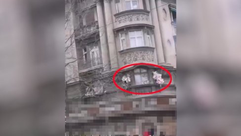 GROZOTA NASRED BULEVARA: Prolaznici užasnuti! Da li je ovo najsramotniji stan u Beogradu (FOTO)