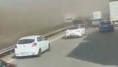 NEZAPAMĆENI LANČANI SUDAR: Teška saobraćajna nesreća pet kamiona i 37 automobila na auto-putu, na desetine povređenih