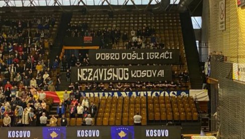 SRBIMA ĆE PAROLA ZAPARATI OČI: Sraman tekst i doček lažne države Kosovo u Tuzli (VIDEO)