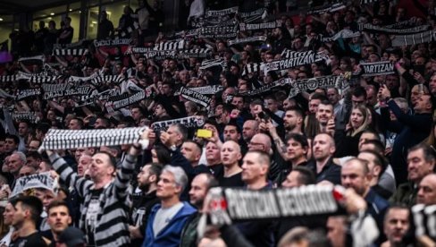 KAKVE SCENE! Cela Arena aplaudira Hrvatu na meču Partizan - Real Madrid (VIDEO)