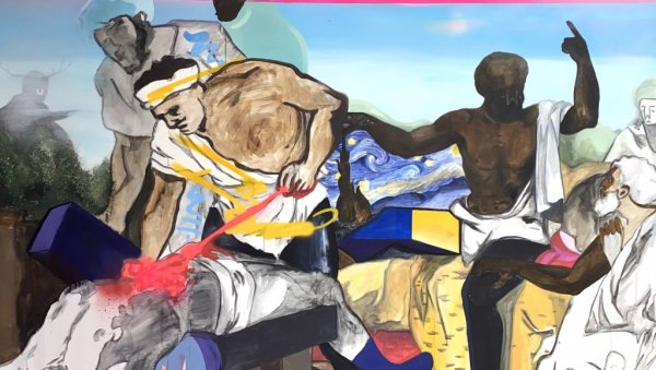 КЛАСИЦИЗАМ И УМЕТНОСТ АФРИКЕ: Нигеријски уметник Даниел Ошундаро излаже у „Икс витамину“