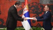 UVEREN DA ĆEMO NASTAVITI ODLIČNU SARADNJU: Vučić primio akreditivna pisma ambasadora Mađarske