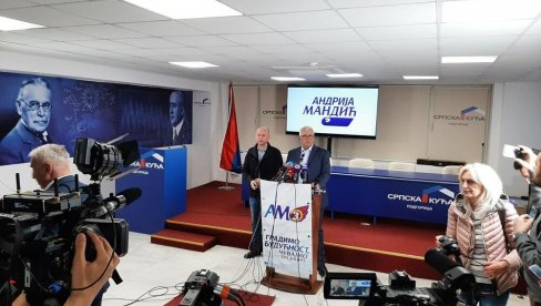 GLASAJTE ZA JAKOVA MILATOVIĆA: Oglasio se Andrija Mandić i poslao podršku kandidatu Evropa sad
