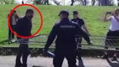 LAZOVIĆ VERBALNO NAPAO POLICIJU: Psovao i vikao na policajce (VIDEO)