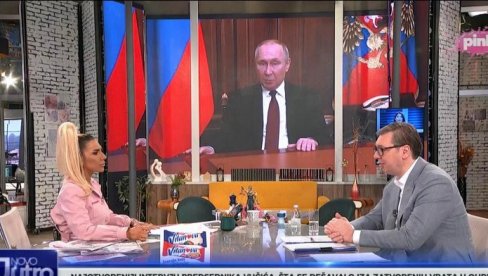VUČIĆ: Putin mi nije rekao šta će biti u Ukrajini, ali sam prepoznao to u razgovoru s njim - ni 3 minuta nije pričao o tome