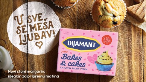 KOLAČ BEZ GREŠKE: Novi Dijamant margarin – Bakes & Cakes
