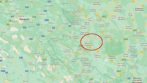 ZEMLJOTRES POGODIO SRBIJU: Epicentar potresa u Debelji kod Nove Varoši