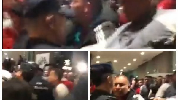 СКАНДАЛ: Репрезентативци Перуа у жестоком обрачуну са шпанском полицијом!  (ВИДЕО)