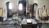SPALJEN HRAM UPC U UKRAJINI:  Nepoznate osobe ubacile zapaljivu materiju u crkvu (FOTO)