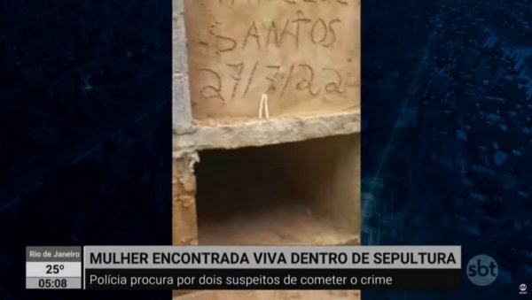 КАО У ХОРОР ФИЛМУ: Полицајци у Бразилу пронашли жену која је жива сахрањена (ВИДЕО)