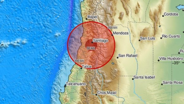 НОВИ СНАЖАН ЗЕМОЉОТРЕС: Поново се тресло у Јужној Америци