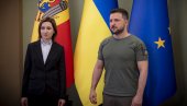 PREDSEDNICA MOLDAVIJE NA SASTANKU SA ZELENSKIM Sandu: Izrazila sam solidarnost sa ukrajinskim narodom