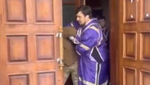 POTUKLI SE SVEŠTENIK I VOJNIK: Skandal u Ukrajinskoj crkvi (VIDEO)