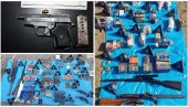 VELIKA ZAPLENA ORUŽJA ŠIROM SRBIJE: Oduzete ogromne količine naoružanja - od pištolja do bombi (FOTO)