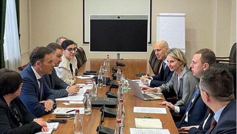 DRAGO NAM JE ŠTO PREPOZNAJU NAŠE NAPORE: Ministar Mali sa predstavnicima AmCham Srbija
