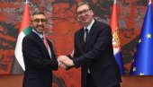 POSETA OD NAJVEĆE VAŽNOSTI Vučić se sastao sa Abdulom bin Zajedom: Ponosan na prijateljstvo, strateško partnerstvo i zajedničku viziju