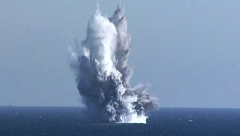 SEVERNOKOREJSKI CUNAMI USPEŠNO POGODIO CILJ: Pjongjang testirao novi podvodni dron sposoban za nuklearni napad