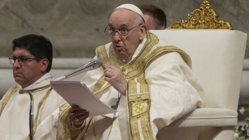 PAPA FRANJA: Vatikan je uključen u tajnu mirovnu misiju za mir u Ukrajini
