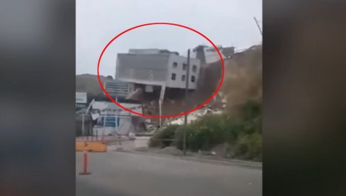 DRAMA U MEKSIKU: Pogledajte trenutak urušavanja zgrade, nekoliko porodica ostalo bez krova (VIDEO)