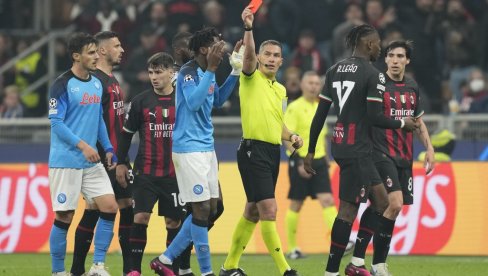 ZAR ĆEMO TAKAV PRIMER DA DAJEMO DECI?! Nakon utakmice Lige šampiona Milan - Napoli najviše se priča o sudiji