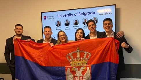 MEĐU ŠEST NAJBOLJIH TIMOVA: Veliki uspeh studenata Ekonomskog fakulteta Univerziteta u Beogradu